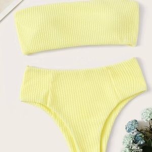 Yellow bikini